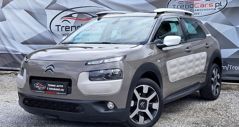 Citroen C4 Cactus cena 37990 przebieg: 175000, rok produkcji 2014 z Wałbrzych małe 352